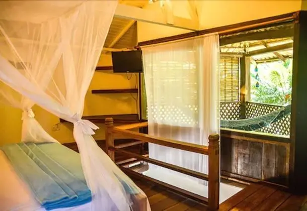 Deluxe Bungalov, 2 Yatak Odası, Bahçe Manzaralı