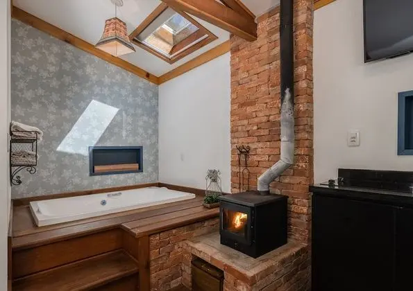 Luxury Stüdyo, Şömine (Cozinha Auxiliar e Banheira de Hidro)