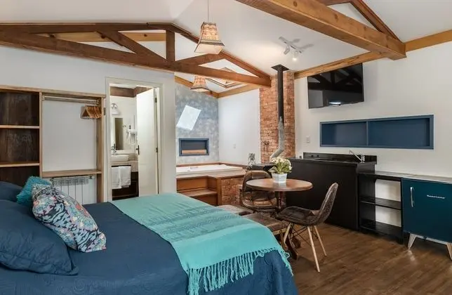 Luxury Stüdyo, Şömine (Cozinha Auxiliar e Banheira de Hidro)