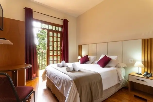 Apart Daire, Balkon/Veranda, Zemin Kat (Quarto casal luxo  Terreo com varanda)