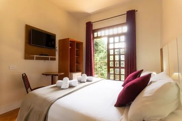 Apart Daire, Balkon/Veranda, Zemin Kat (Quarto casal luxo  Terreo com varanda)