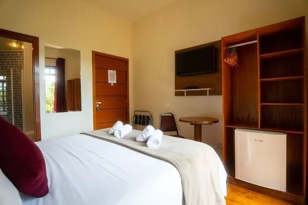 Apart Daire, Balkon/Veranda, Zemin Kat (Quarto casal luxo  Terreo com varanda)