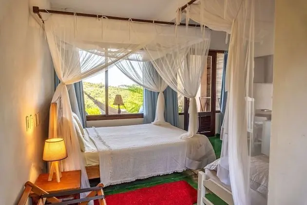 Standard Double or Twin Room, Multiple Beds, Balcony, Partial Sea View