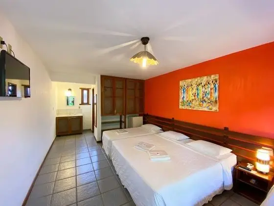 Üç Kişilik Oda, Balkon/Veranda, Bahçe Manzaralı