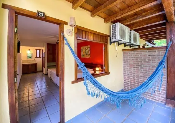 Üç Kişilik Oda, Balkon/Veranda, Bahçe Manzaralı