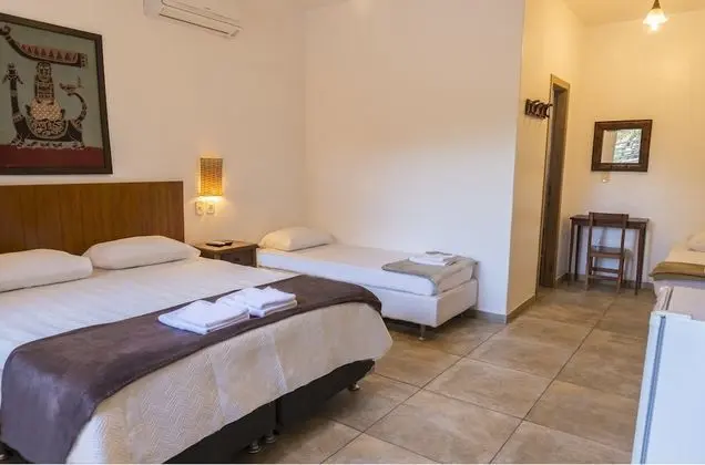 Deluxe Dört Kişilik Oda, Balkon