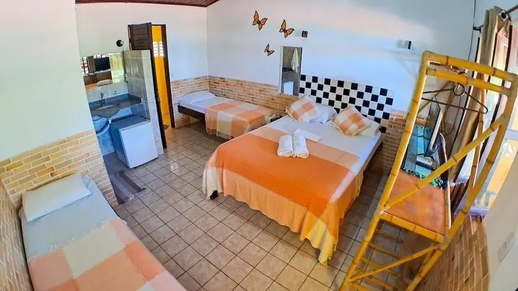 Comfort Dört Kişilik Oda, Birden Çok Yatak, Buzdolabı, Havuz Manzaralı