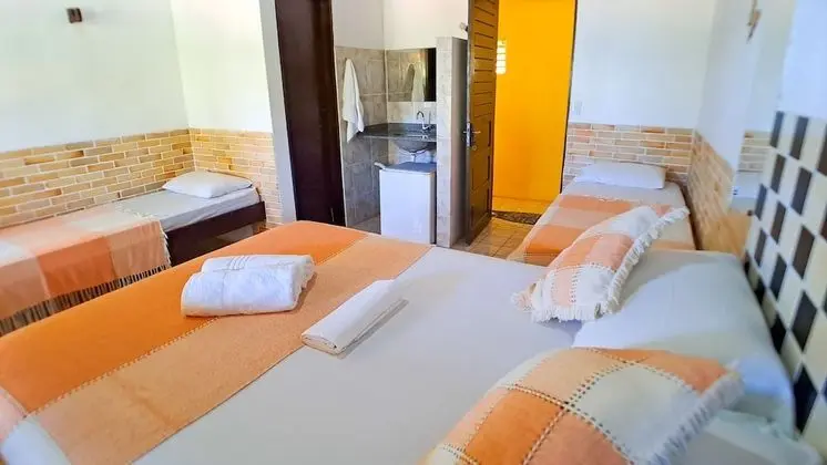 Comfort Dört Kişilik Oda, Birden Çok Yatak, Buzdolabı, Havuz Manzaralı