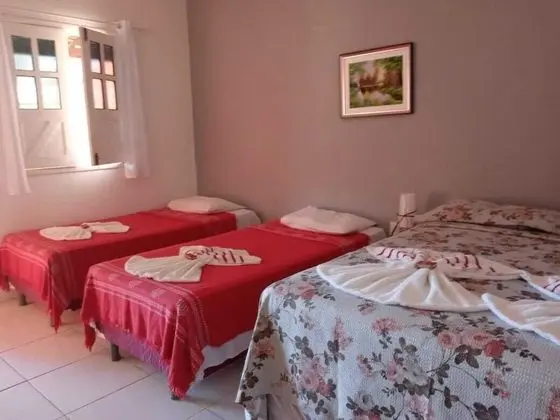 Standard Dört Kişilik Oda, Birden Çok Yatak, Bahçe Manzaralı