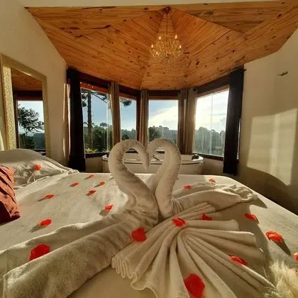 Panoramic Tek Büyük Yataklı Oda, 1 Büyük (Queen) Boy Yatak, Küvet, Dağ Manzaralı