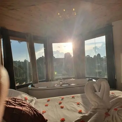 Panoramic Tek Büyük Yataklı Oda, 1 Büyük (Queen) Boy Yatak, Küvet, Dağ Manzaralı