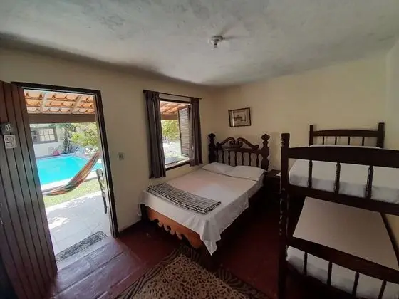 Traditional Dört Kişilik Oda, Havuz Manzaralı