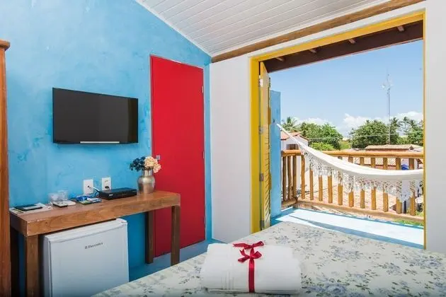 QUARTO DUPLO COM VARANDA