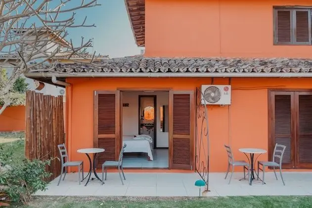 Suite  vista para a piscina