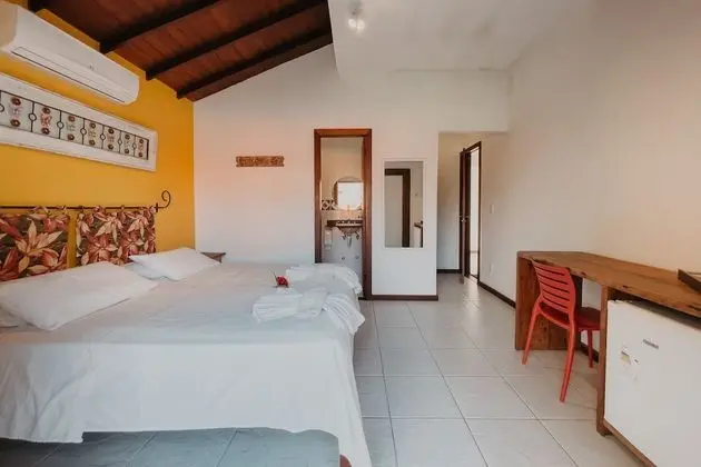 Suite  vista para a piscina