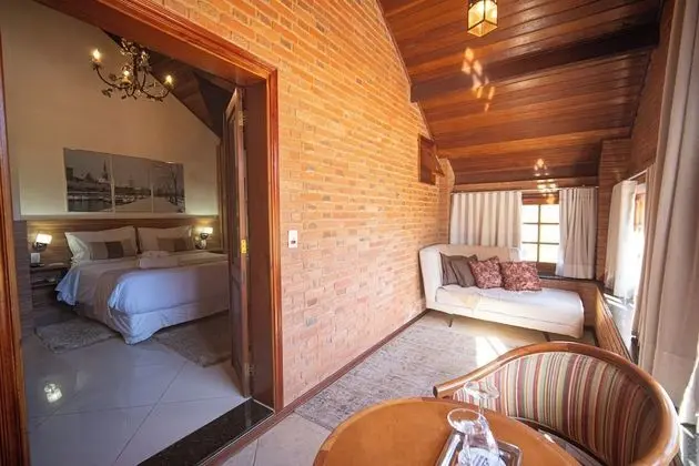 Deluxe Oda, Şömine (com Banheira)