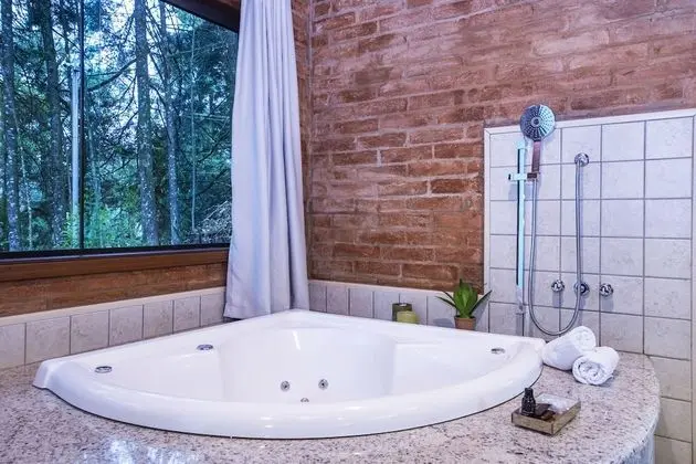 Deluxe Dağ Evi, 1 Büyük (Queen) Boy Yatak, Bahçe Manzaralı