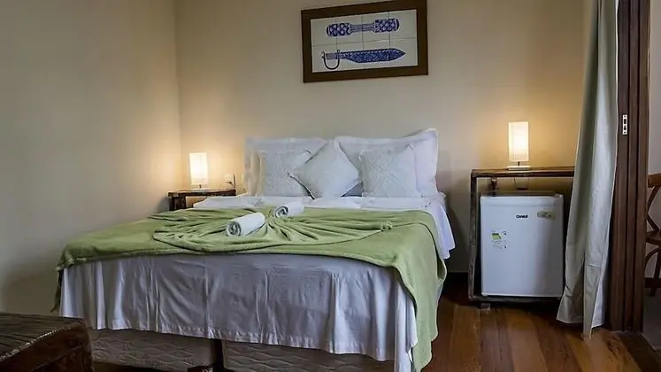 Quarto Superior, 1 cama Queen, Vista para o pátio