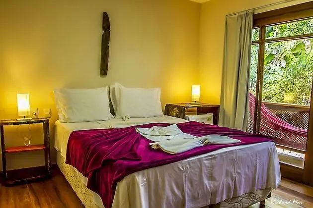 Quarto Superior, 1 cama Queen, Vista para o pátio