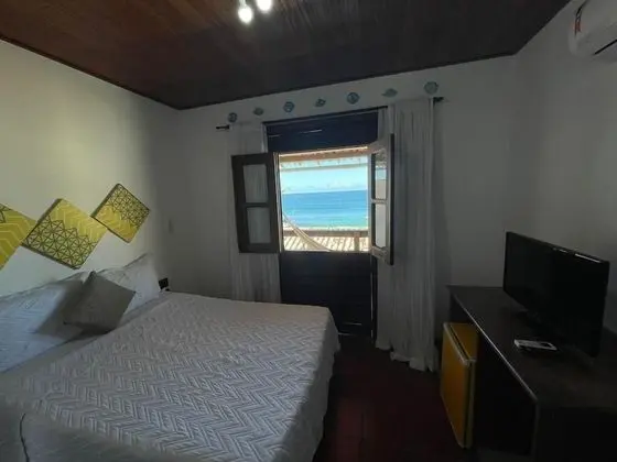 Tek Büyük Yataklı Oda, Balkon, Deniz Manzaralı
