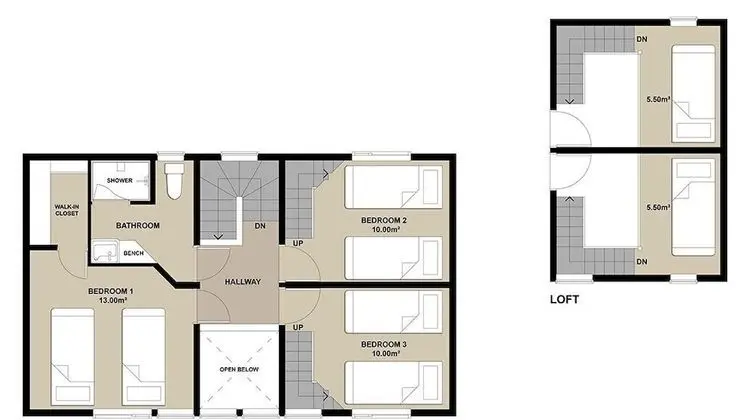 Kır Evi, 4 Yatak Odası