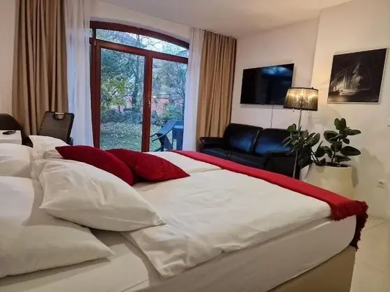 Superior Stüdyo (Apartma z 2 spalnicama, teraso pogled)
