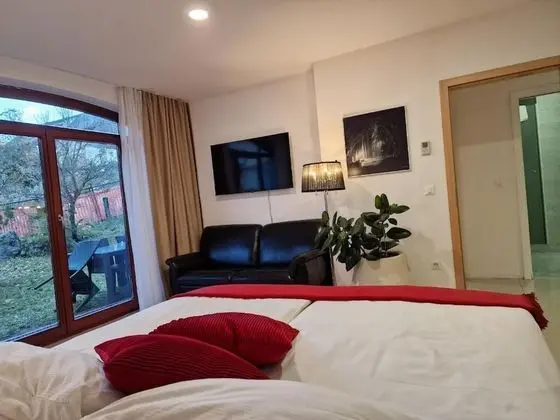 Superior Stüdyo (Apartma z 2 spalnicama, teraso pogled)