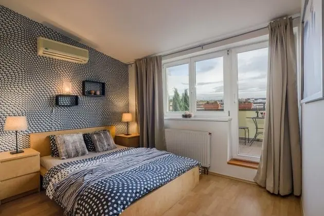 City Apart Daire, Balkon