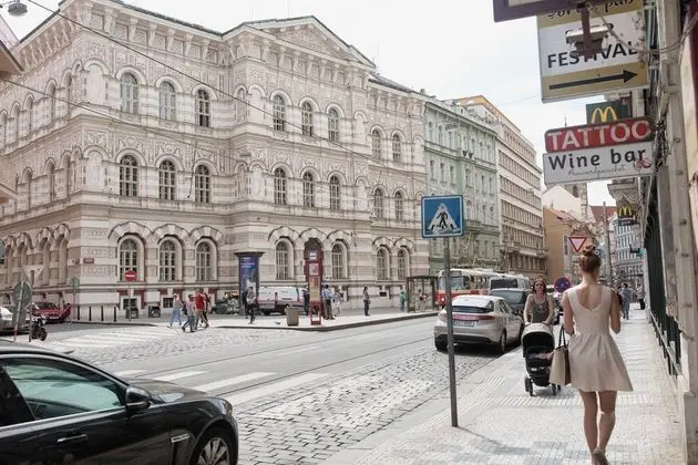 Apart Daire, 1 Çift Kişilik Yatak (Vodickova 26)