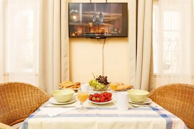 Romantic Apart Daire, 1 Yatak Odası, Mutfak, Avlu Manzaralı