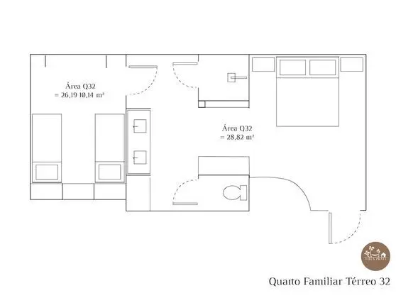 Quarto Familia Terreo