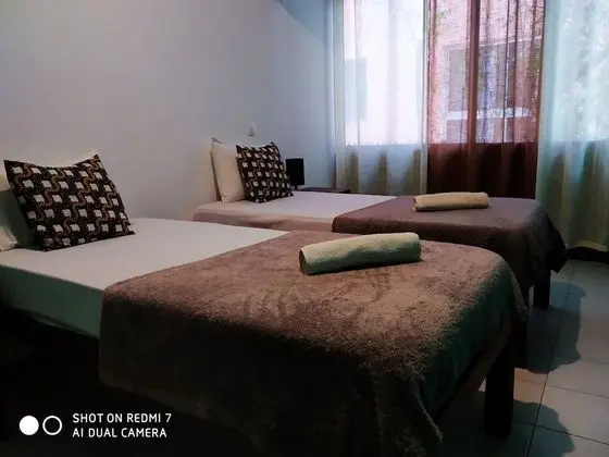 Basic İki Ayrı Yataklı Oda, 2 Tek Kişilik Yatak, Ortak Banyo, Şehir Manzaralı