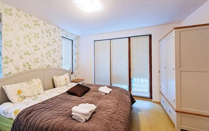 Apart Daire, 1 Yatak Odası, Mutfak (Free Sauna, Steambath & Jacuzzi)