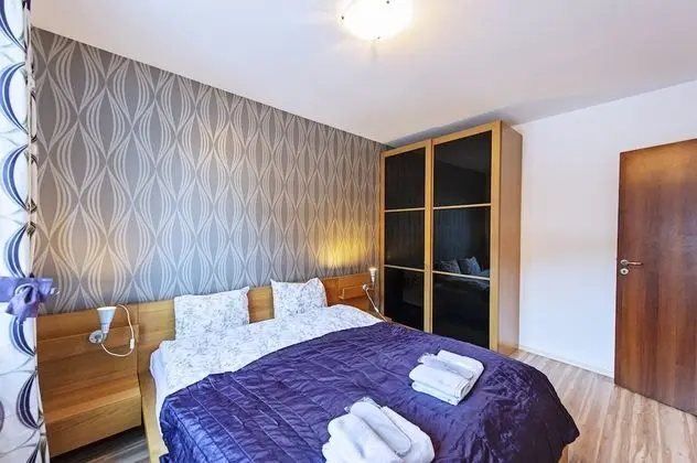 Apart Daire, 1 Yatak Odası, Mutfak (Free Sauna, Steambath & Jacuzzi)
