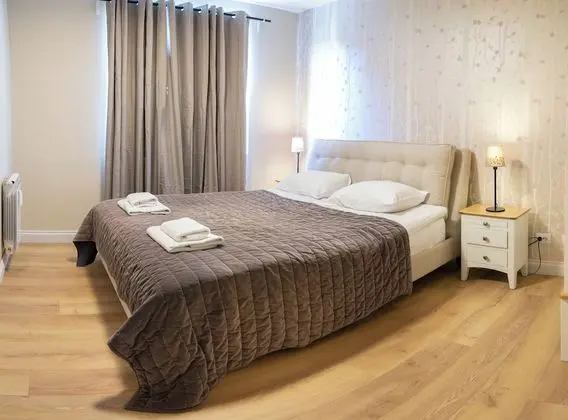 Apart Daire, 2 Yatak Odası, Mutfak (Free Sauna, Steambath & Jacuzzi)