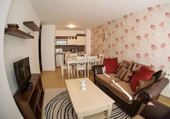 Apart Daire, 2 Yatak Odası, Mutfak (Free Sauna, Steambath & Jacuzzi)