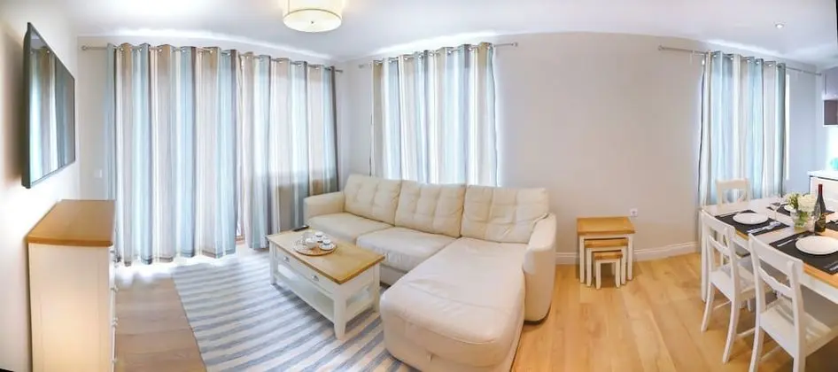 Apart Daire, 2 Yatak Odası, Mutfak (Free Sauna, Steambath & Jacuzzi)