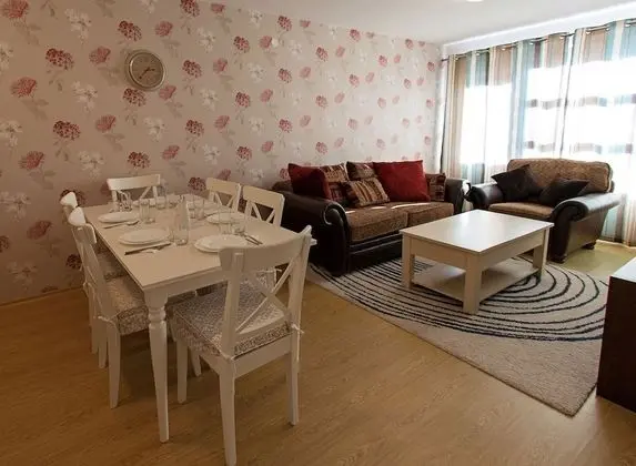 Apart Daire, 2 Yatak Odası, Mutfak (Free Sauna, Steambath & Jacuzzi)