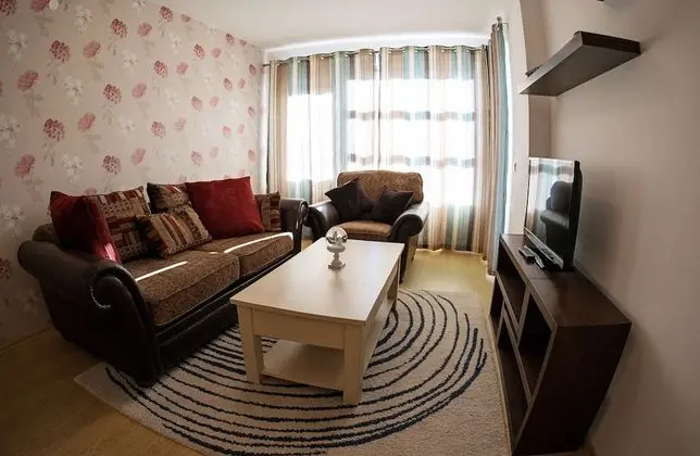 Apart Daire, 2 Yatak Odası, Mutfak (Free Sauna, Steambath & Jacuzzi)
