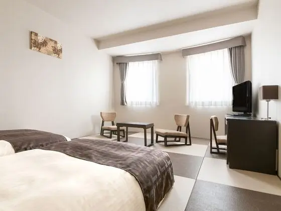 İki Ayrı Yataklı Oda, Sigara İçilmez (Japanese Western Style w/ 2 bed+Futon)