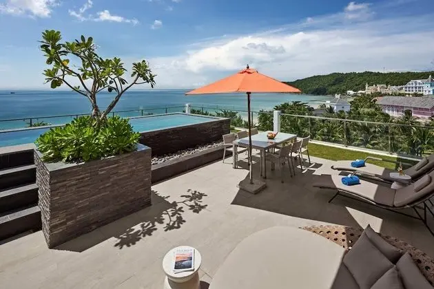 Çatı Katı Süiti (Penthouse), 2 Yatak Odası, Balkon, Okyanus Manzaralı (Plunge Pool)