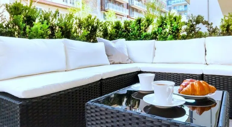 Exclusive Apart Daire, 1 Yatak Odası, Sauna, Bahçe Manzaralı