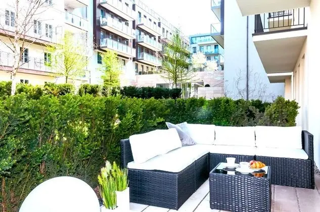 Exclusive Apart Daire, 1 Yatak Odası, Sauna, Bahçe Manzaralı