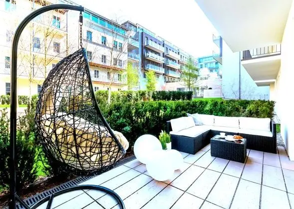Exclusive Apart Daire, 1 Yatak Odası, Sauna, Bahçe Manzaralı