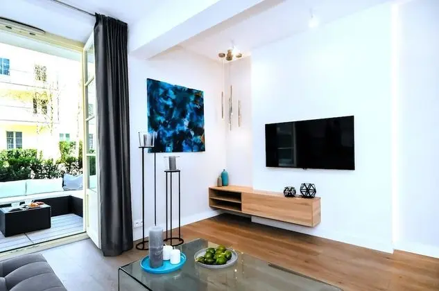 Exclusive Apart Daire, 1 Yatak Odası, Sauna, Bahçe Manzaralı