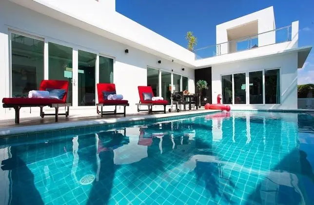 Three-Bedroom Villa with Private Pool and Garden