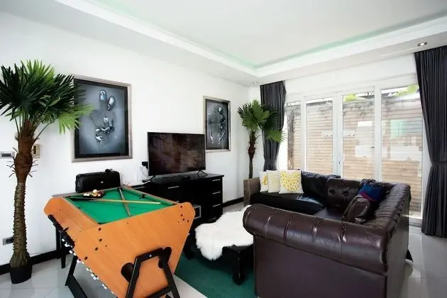 Three-Bedroom Villa with Private Pool and Garden