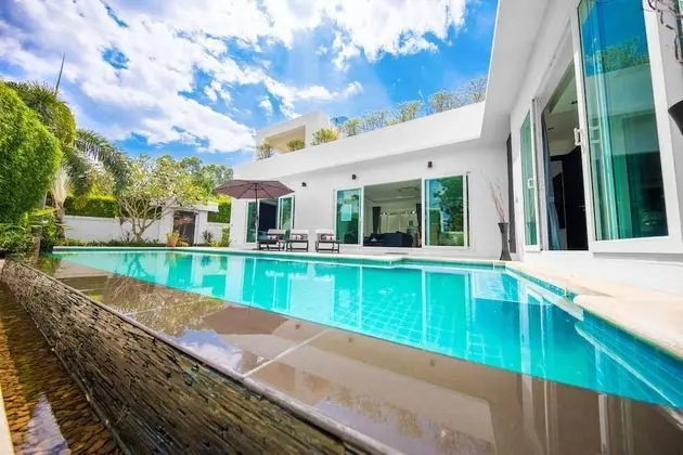 Three-Bedroom Villa with Private Pool and Garden