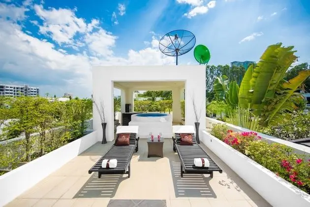Three-Bedroom Villa with Private Pool and Garden