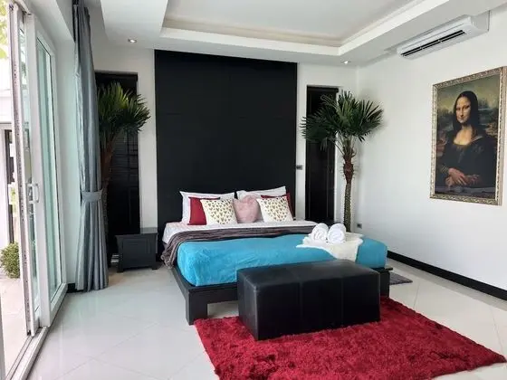 Three-Bedroom Villa with Private Pool and Garden